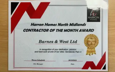 Contractor of the Month