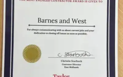 Customer Care award for Barnes & West